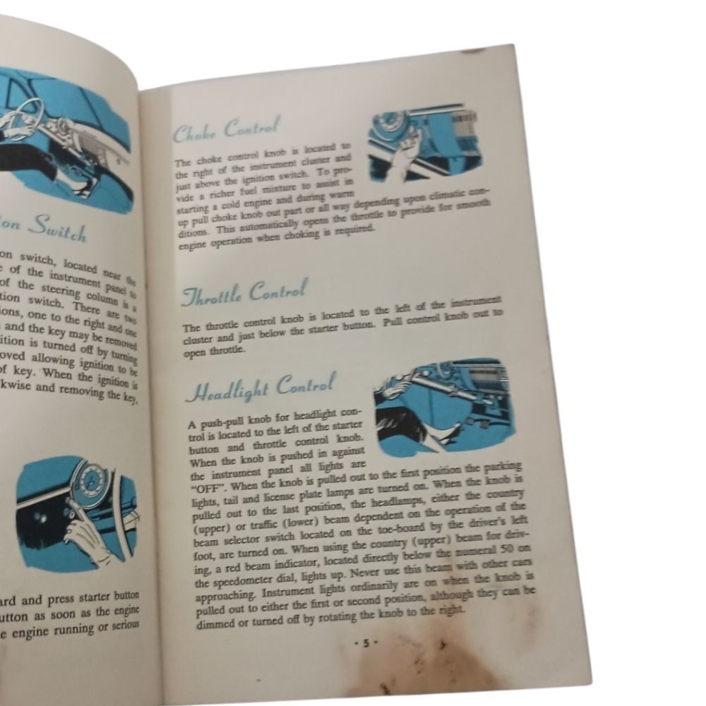 Your 1949 Chevrolet Original Owners Manual Booklet Paper Vintage Mid Century. C - Picture 4 of 14